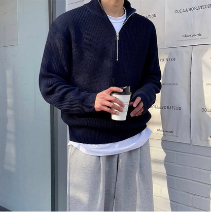 Men's Zip-Up Sweater