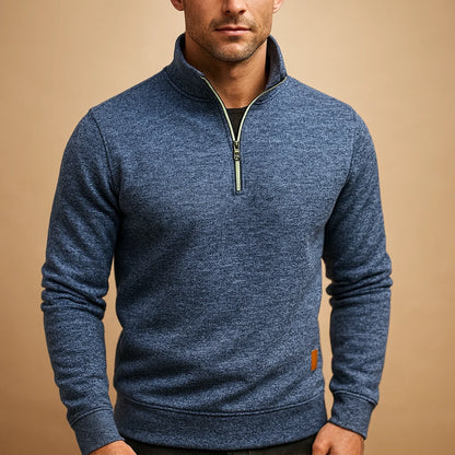 Men's Zipper Sweater Casual Modern Style