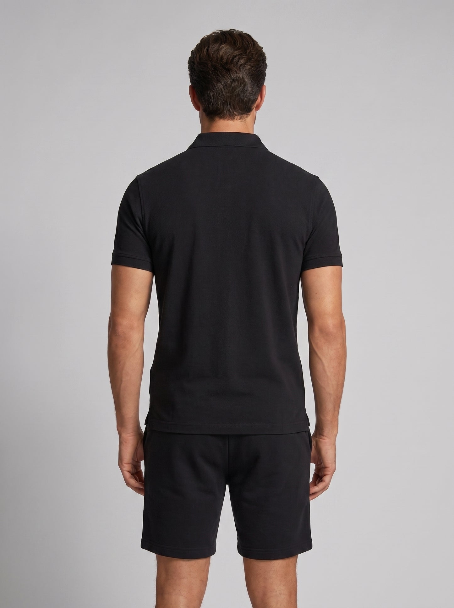 Men's Lightweight Summer Sports Polo and Shorts Set
