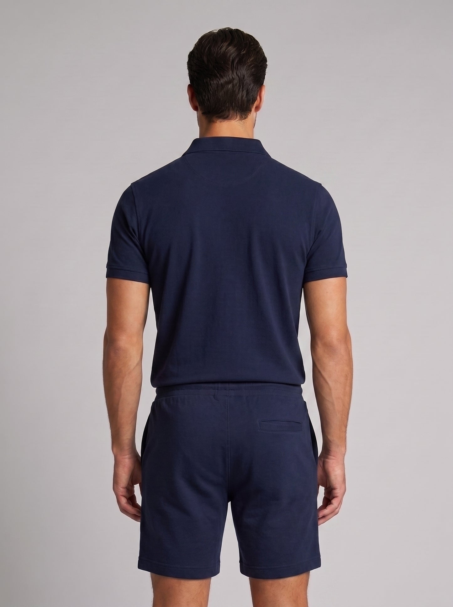 Men's Lightweight Summer Sports Polo and Shorts Set