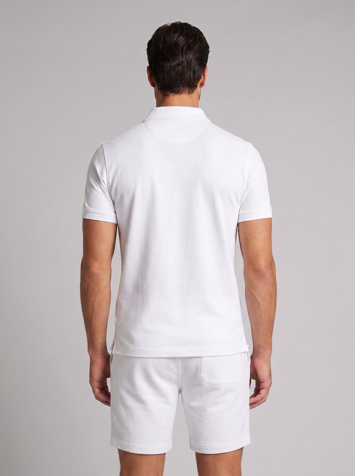 Men's Lightweight Summer Sports Polo and Shorts Set