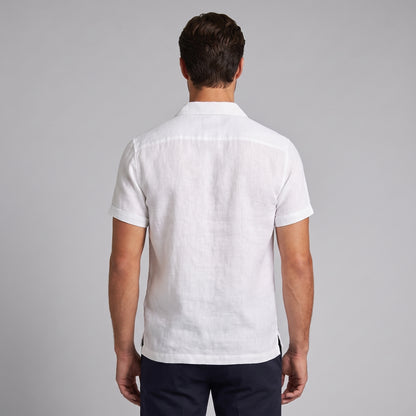 Men's Polo Shirt with Open Collar and Chest Pocket