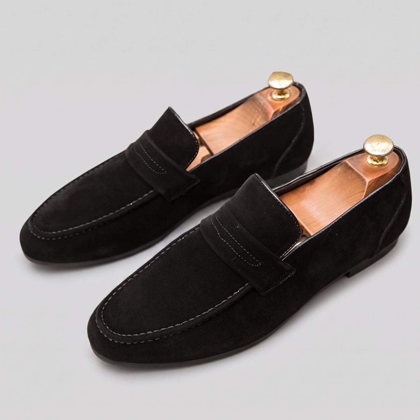 Men's Classic Penny Loafers in Matte Finish