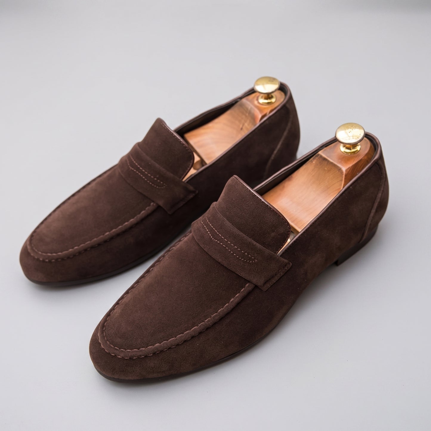 Men's Classic Penny Loafers in Matte Finish