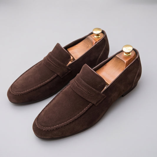 Men's Classic Penny Loafers in Matte Finish