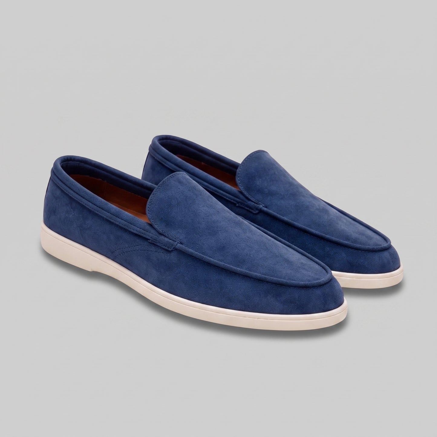 Men's Casual Leather Loafers - Slip-On Loafer Shoes