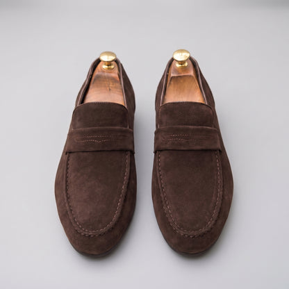Men's Classic Penny Loafers in Matte Finish