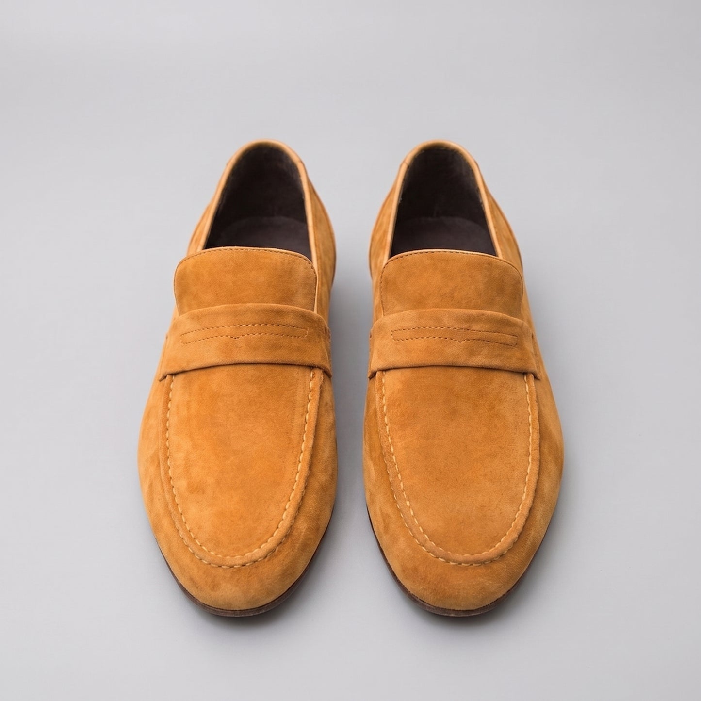 Men's Classic Penny Loafers in Matte Finish