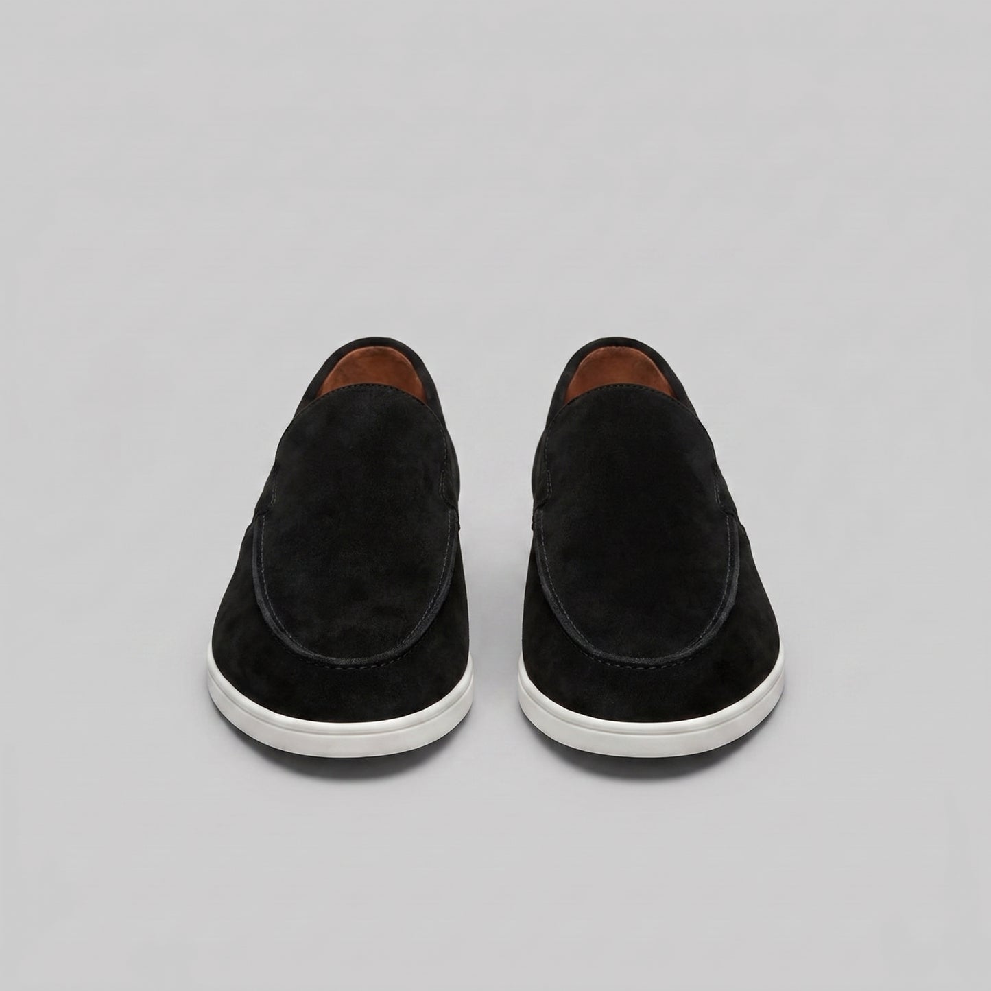 Men's Casual Leather Loafers - Slip-On Loafer Shoes