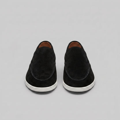 Men's Casual Leather Loafers - Slip-On Loafer Shoes