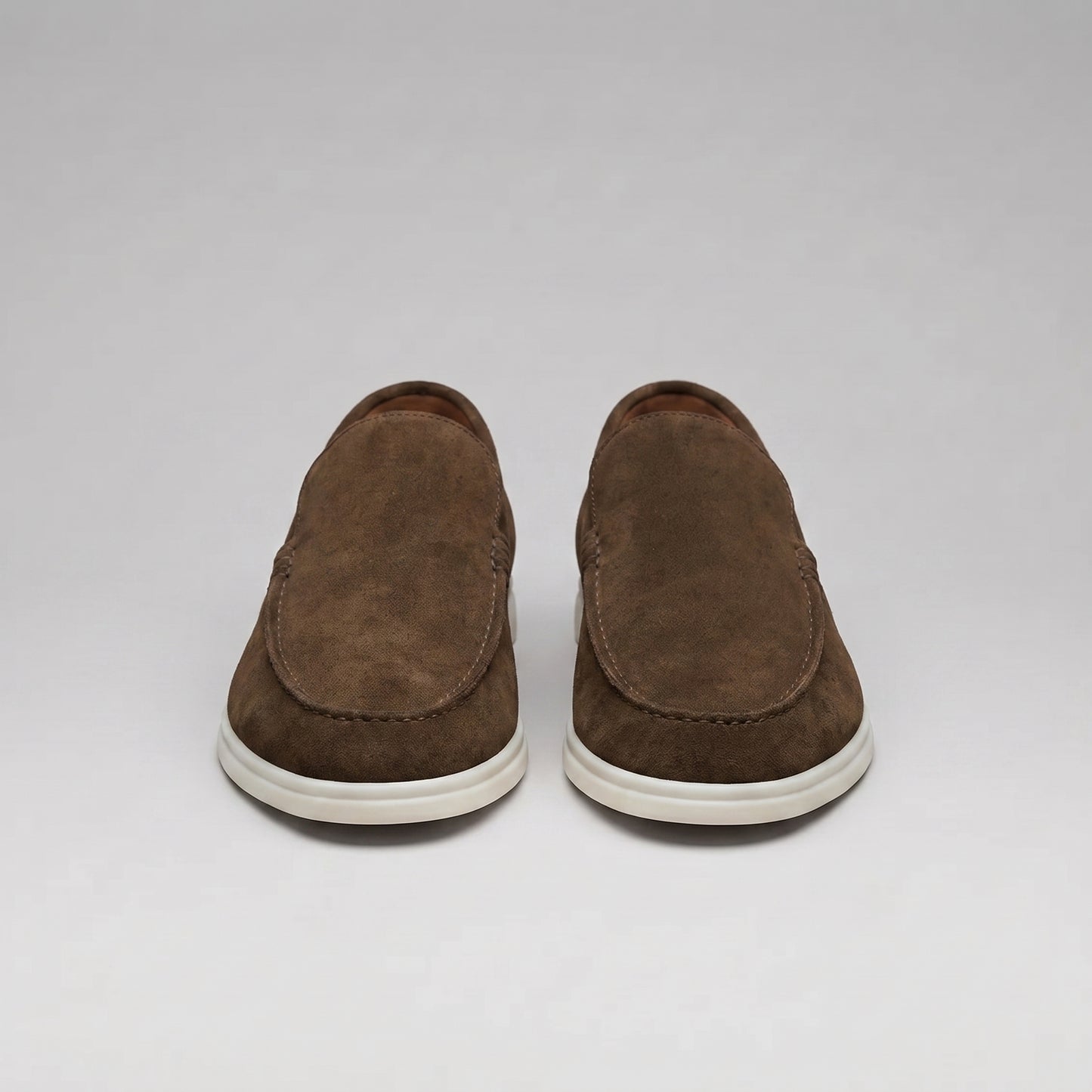 Men's Casual Leather Loafers - Slip-On Loafer Shoes