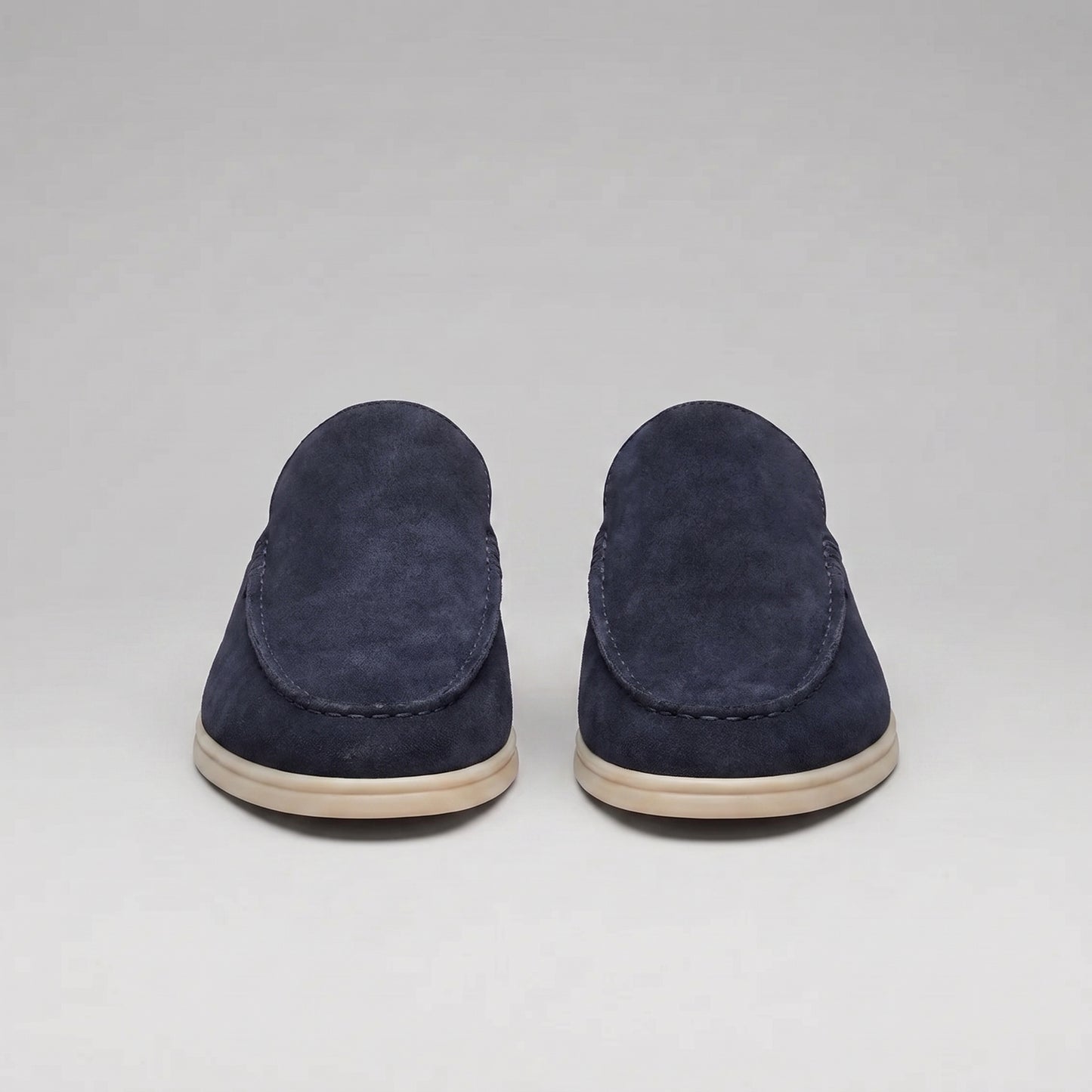 Men's Loafer Mule Slip-On Shoes with Open Heel Design