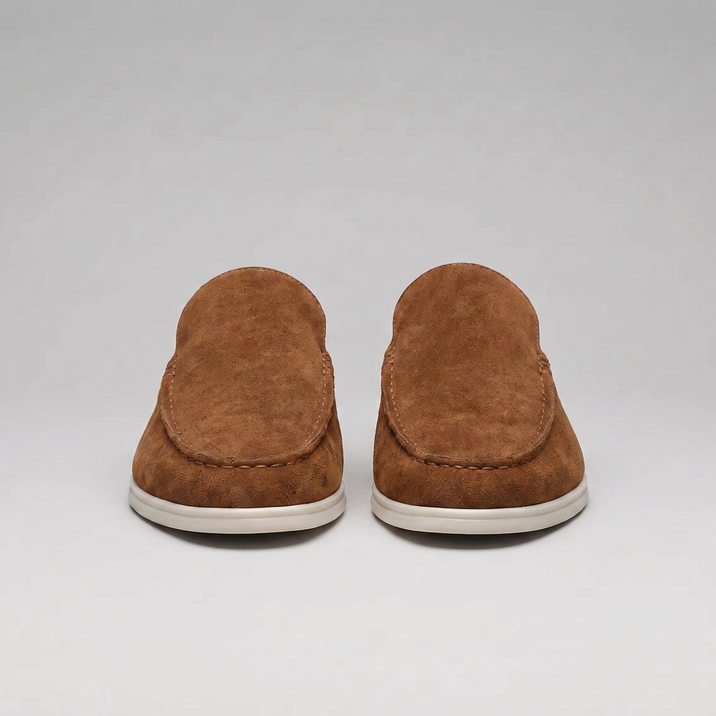 Men's Loafer Mule Slip-On Shoes with Open Heel Design