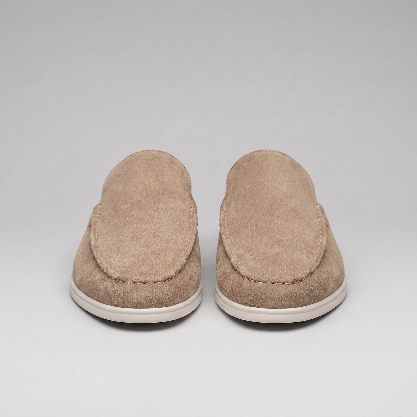 Men's Loafer Mule Slip-On Shoes with Open Heel Design