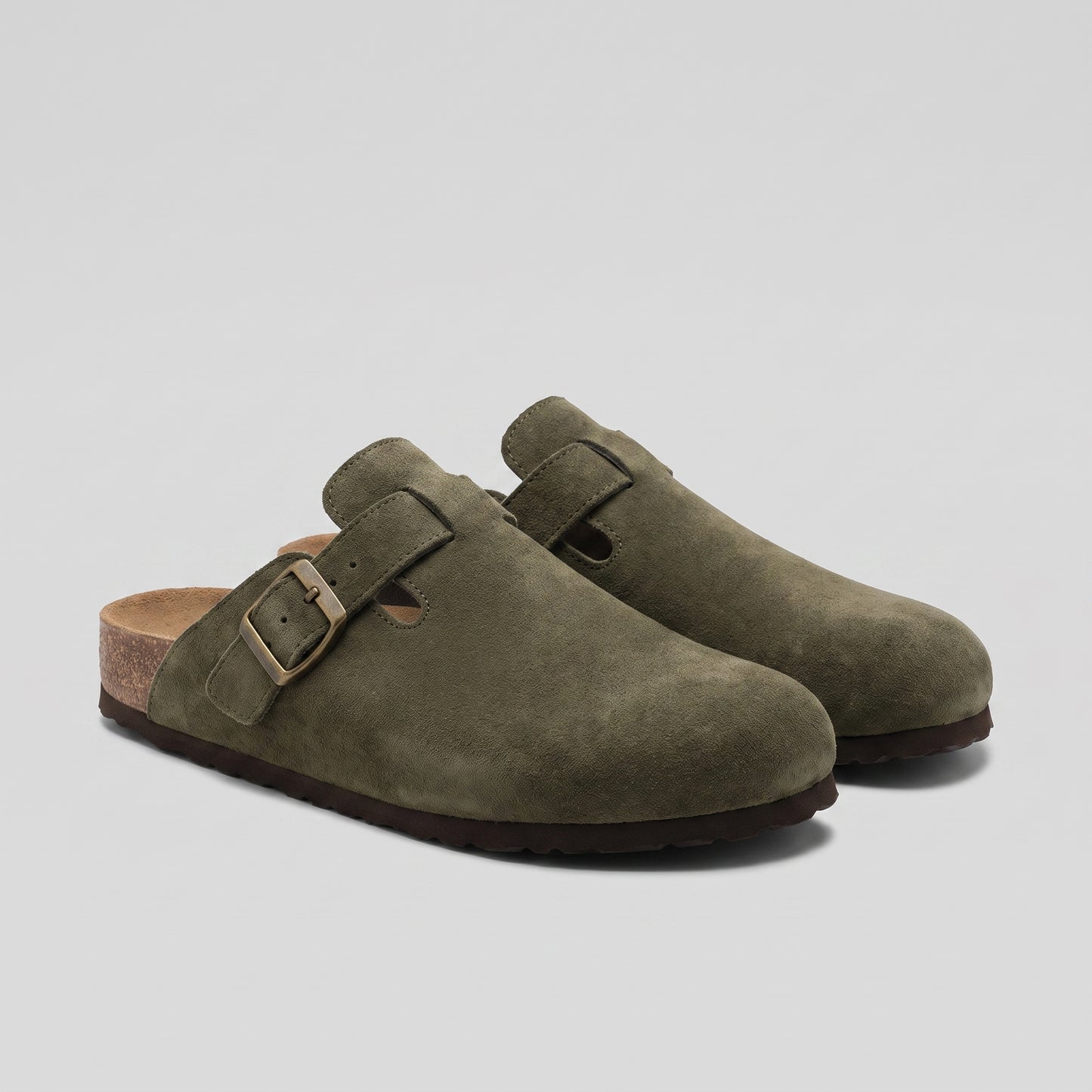Unisex Adjustable Buckle Clogs