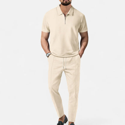 Polo and Trouser Set – Soft Feel & Relaxed Shape