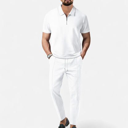 Polo and Trouser Set – Soft Feel & Relaxed Shape