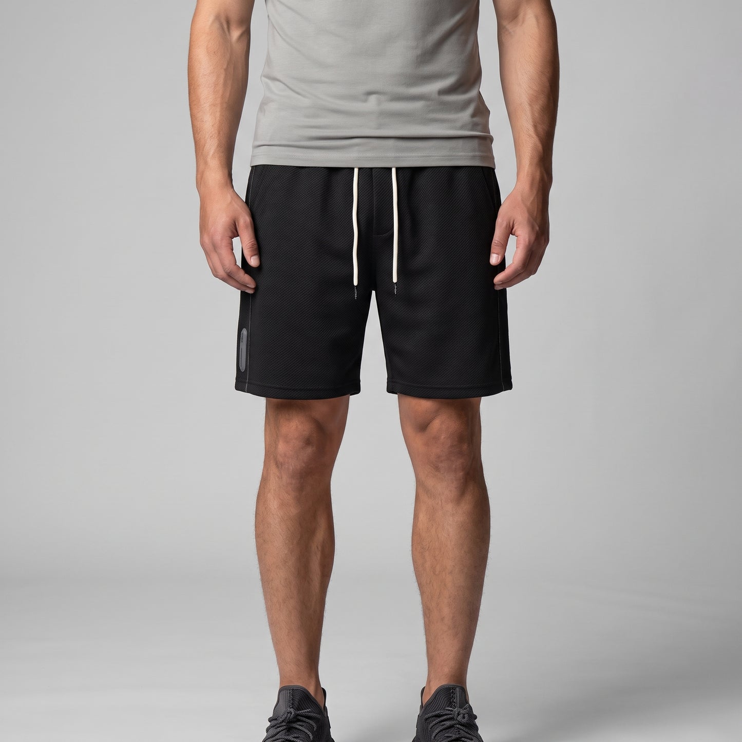 Men's Gym Shorts Athletic Comfort Fit Above Knee