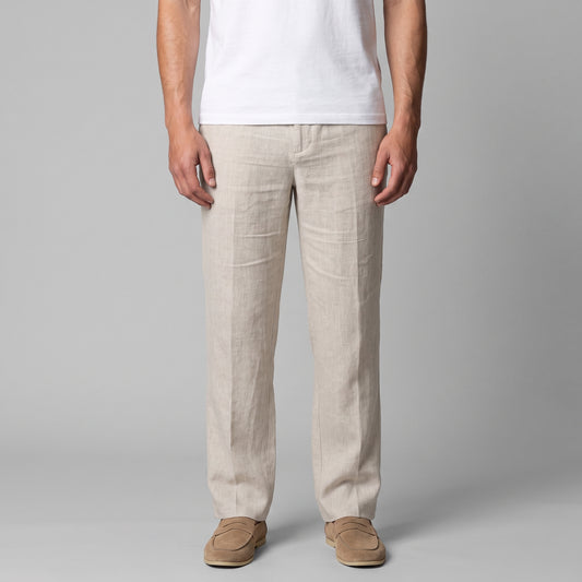 Men's Relaxed Linen Trousers