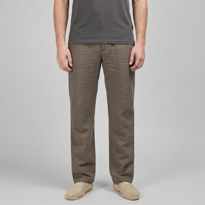 Men's Relaxed Linen Trousers