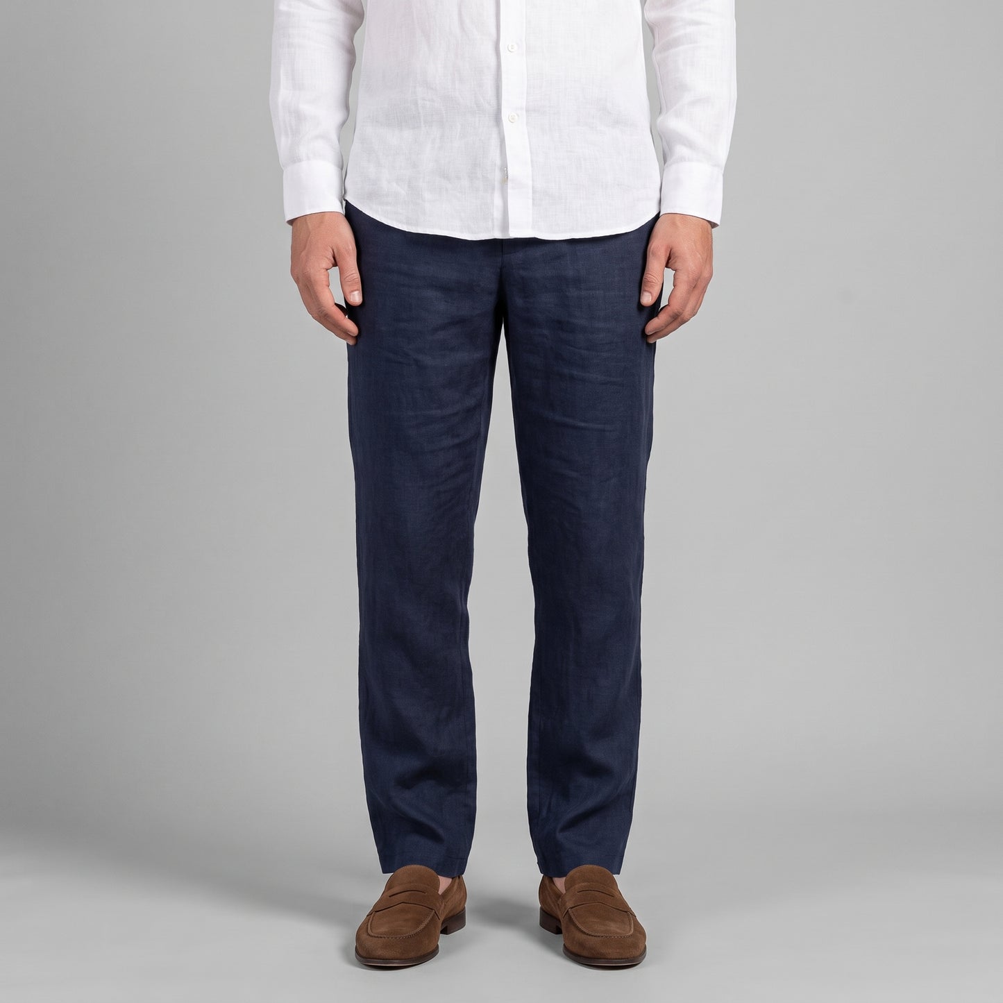 Men's Relaxed Linen Trousers