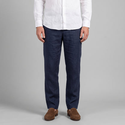 Men's Relaxed Linen Trousers
