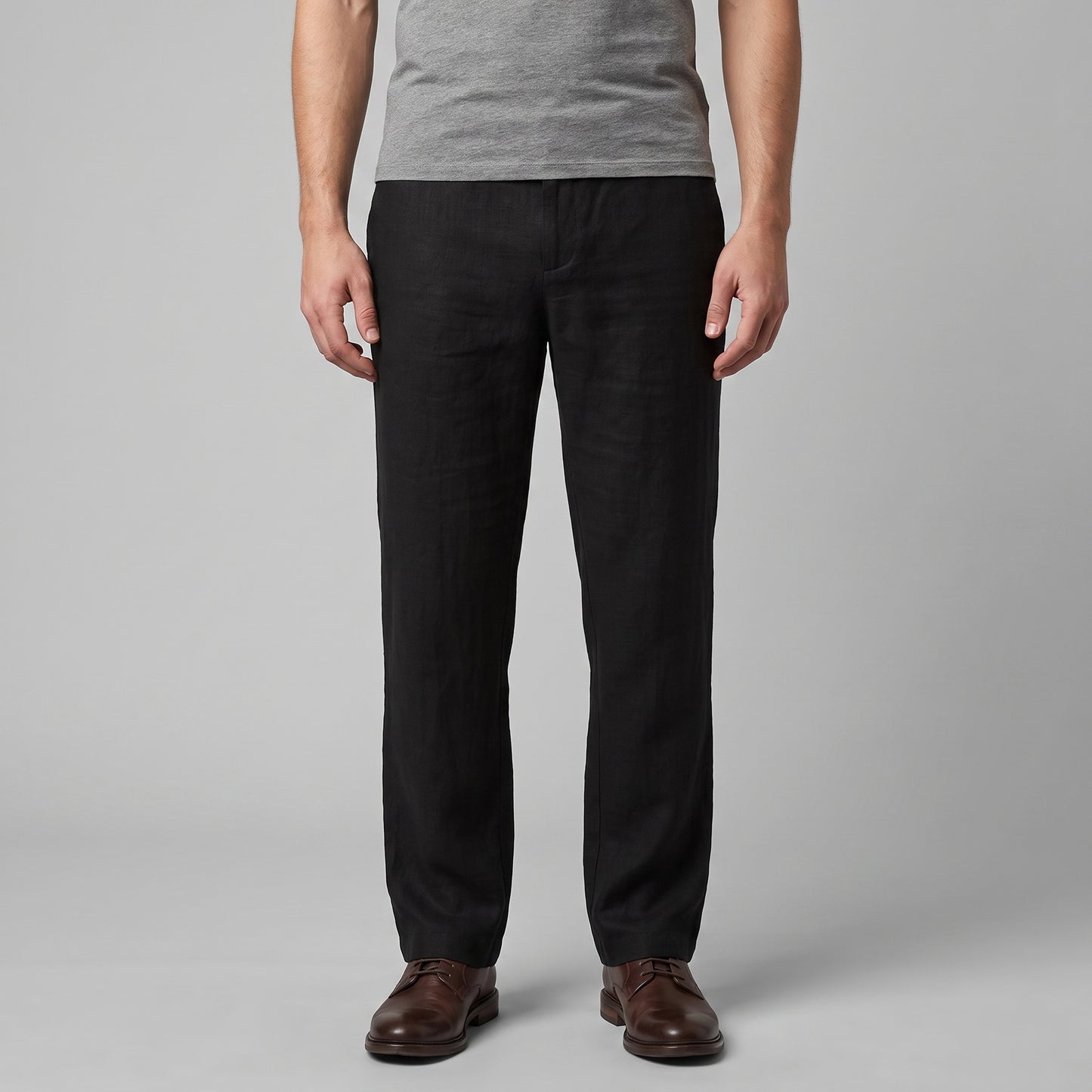 Men's Relaxed Linen Trousers