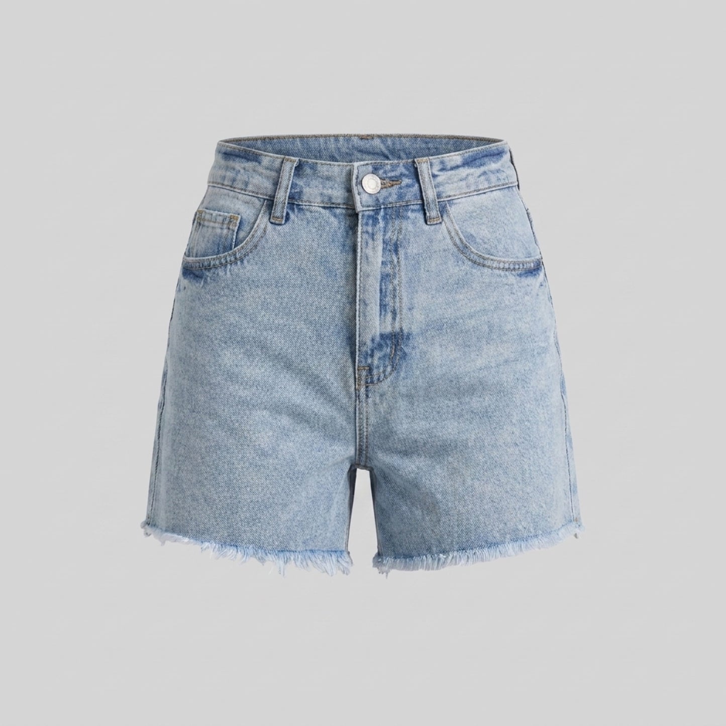 Women's High Waist Denim Shorts