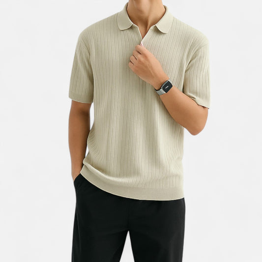 Silk Blend Polo Shirt – Soft Touch & Light Feel