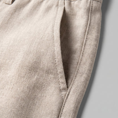Men's Relaxed Linen Trousers