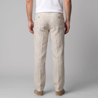 Men's Relaxed Linen Trousers
