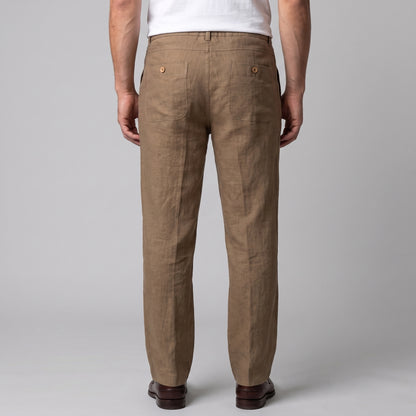 Men's Relaxed Linen Trousers