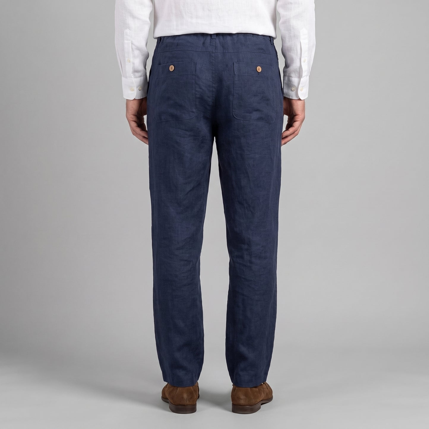 Men's Relaxed Linen Trousers
