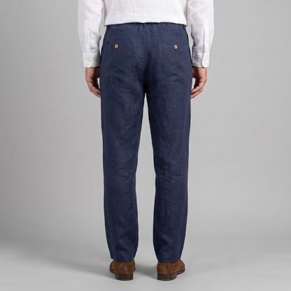 Men's Relaxed Linen Trousers