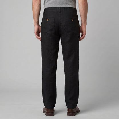 Men's Relaxed Linen Trousers