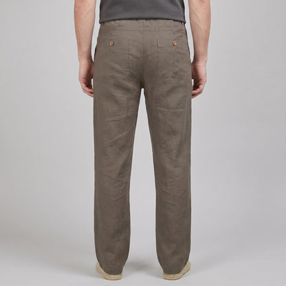 Men's Relaxed Linen Trousers