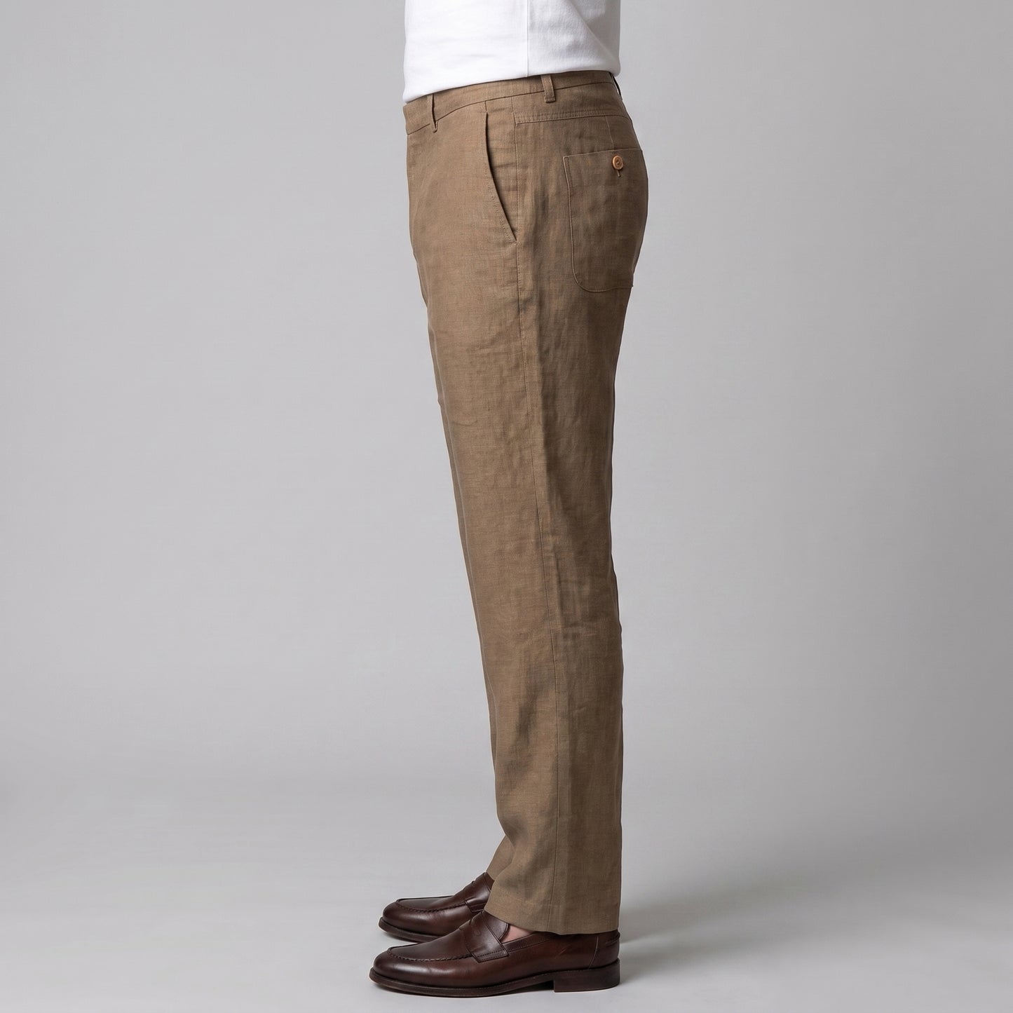 Men's Relaxed Linen Trousers