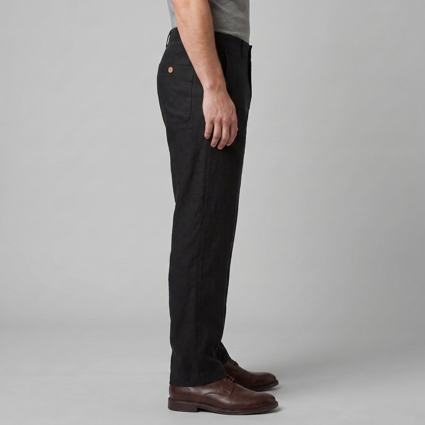 Men's Relaxed Linen Trousers