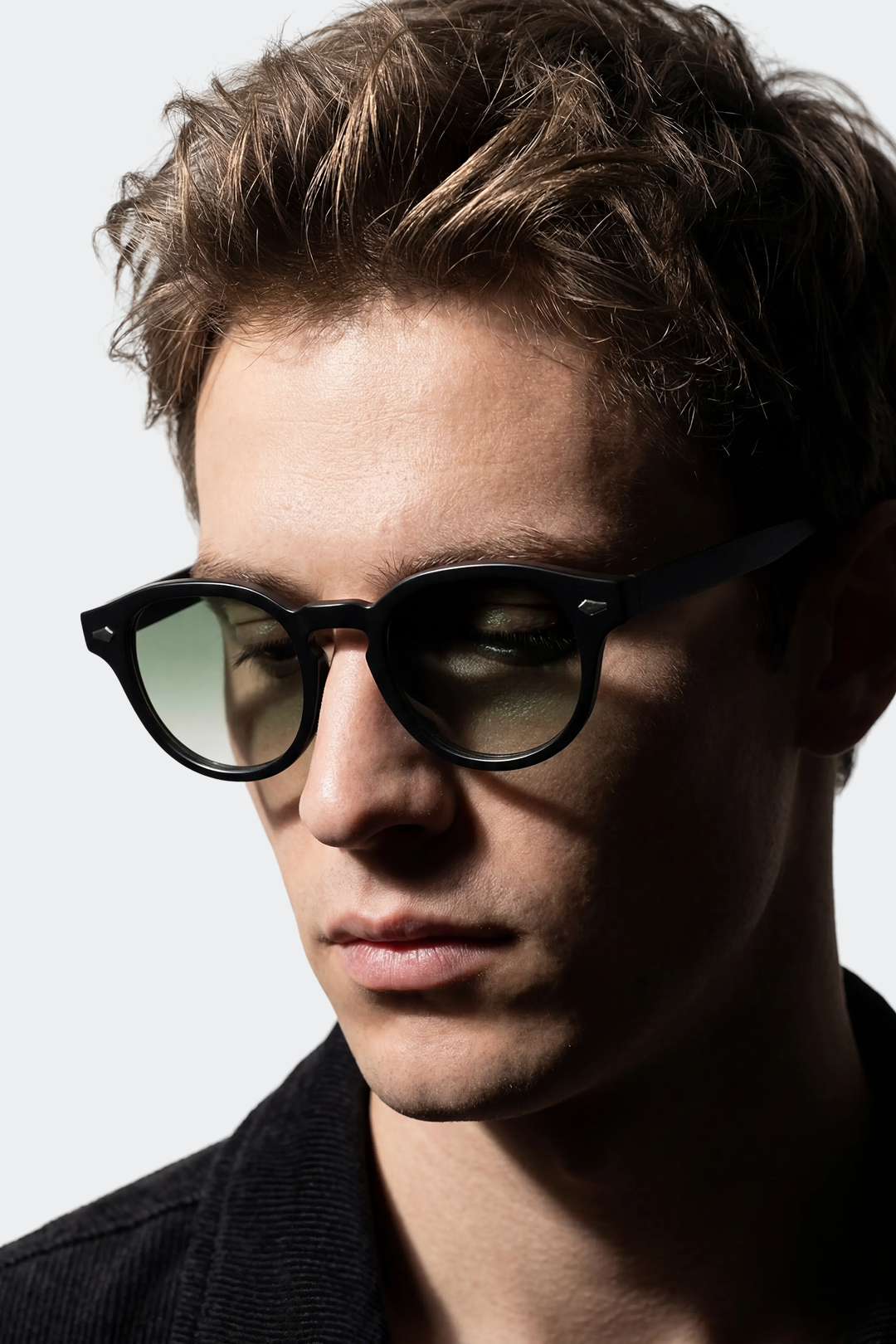 Unisex Round Frame Sunglasses with UV Protection