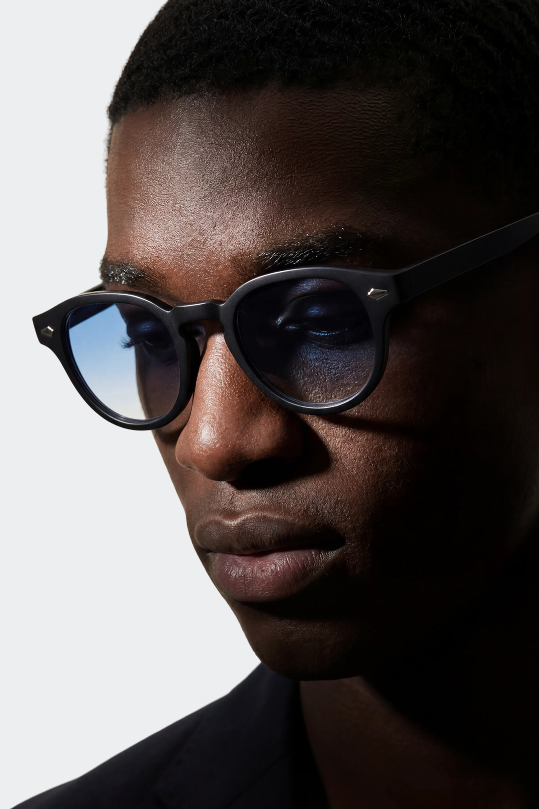 Unisex Round Frame Sunglasses with UV Protection