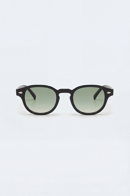Unisex Round Frame Sunglasses with UV Protection