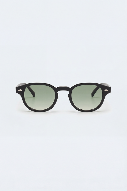Unisex Round Frame Sunglasses with UV Protection