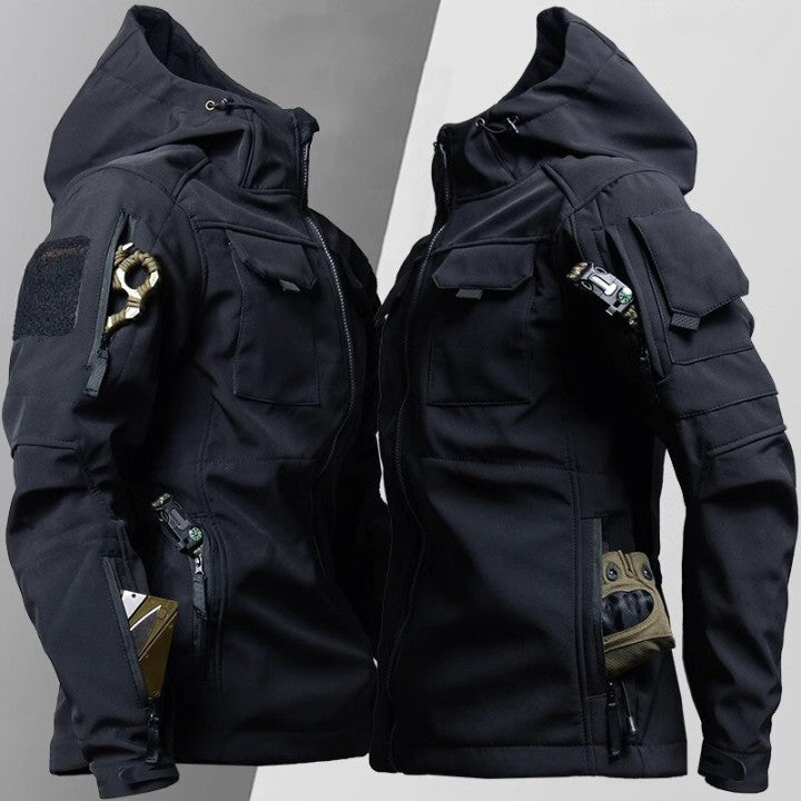 Unisex Tactical Waterproof Softshell Jacket
