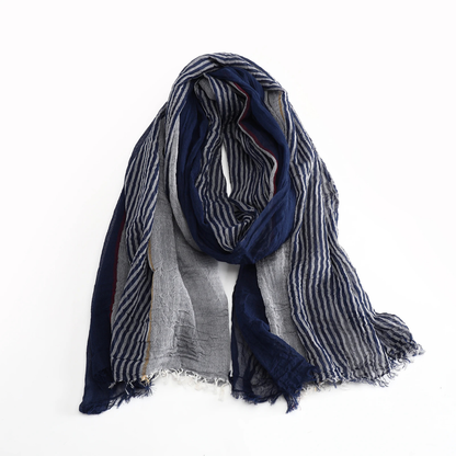 Unisex Textured Lightweight Scarf