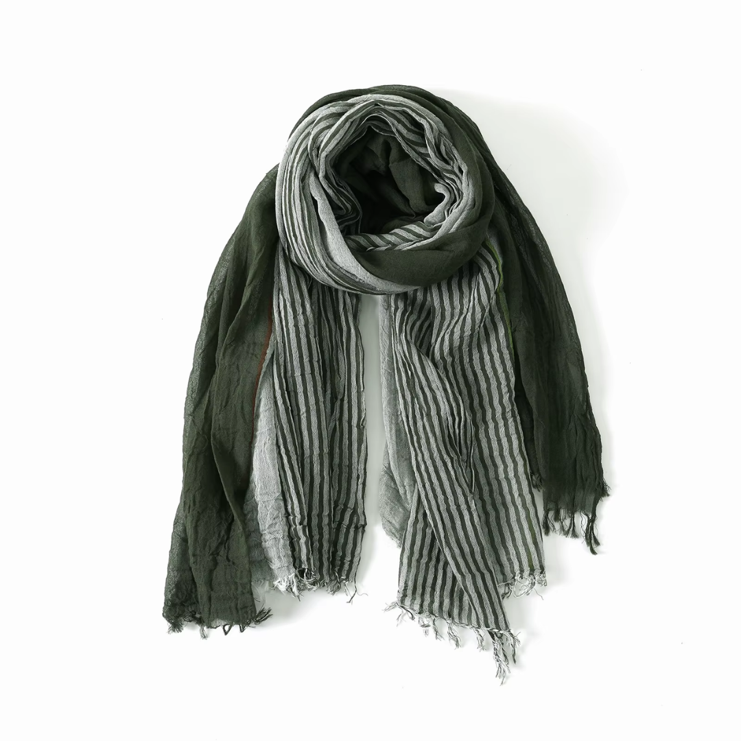 Unisex Textured Lightweight Scarf