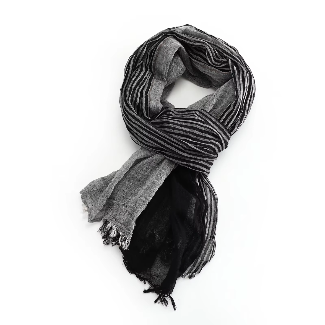 Unisex Textured Lightweight Scarf