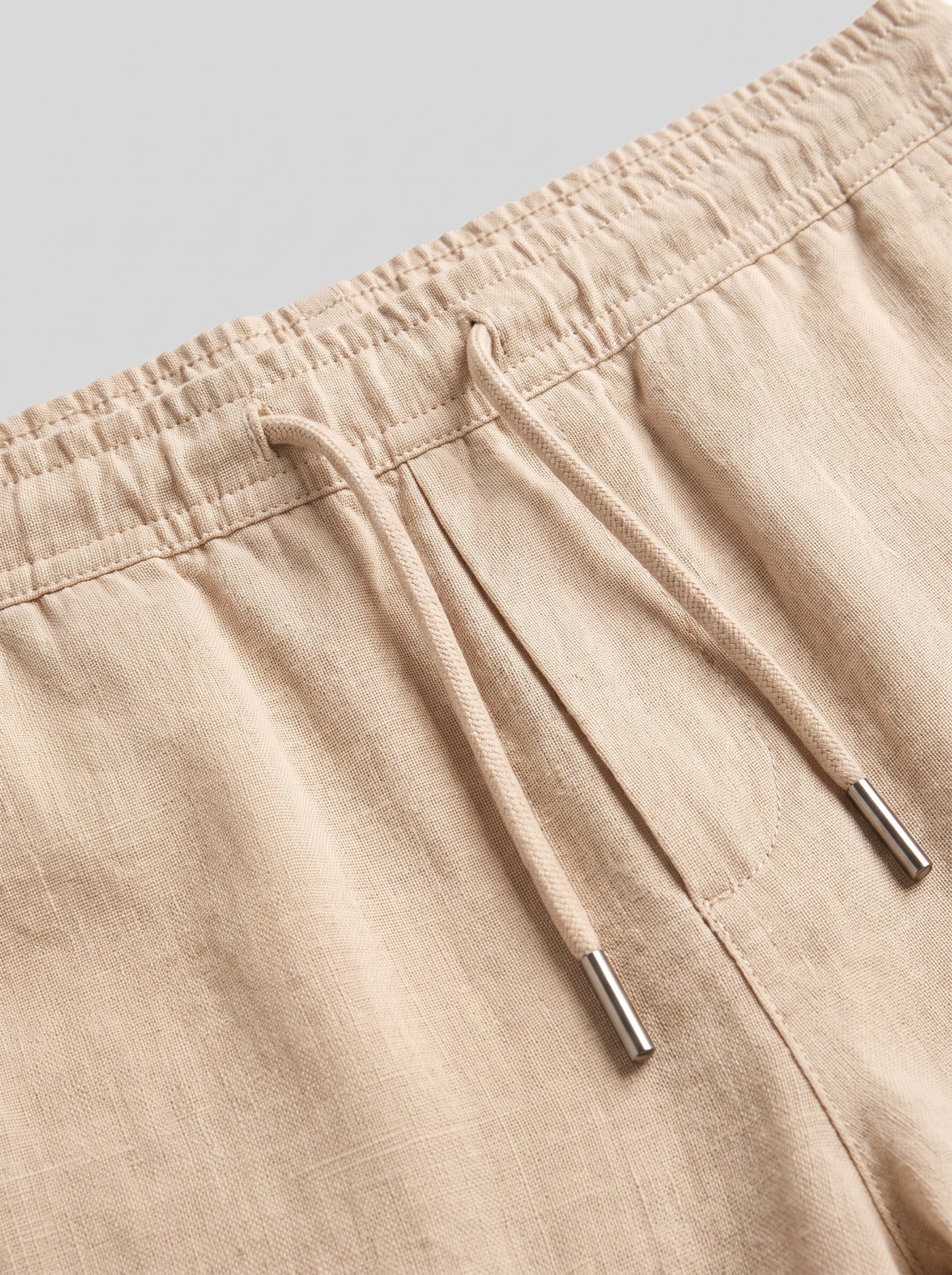Men's Linen Shirt and Shorts Set
