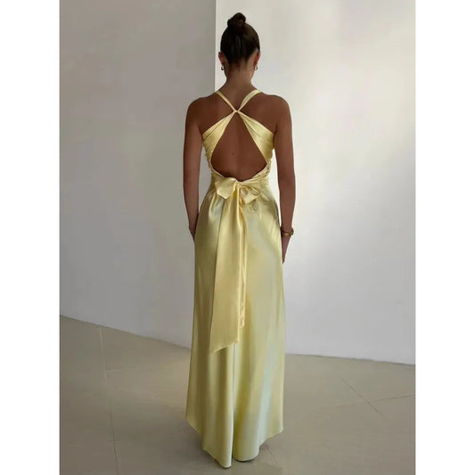Women's A-Line Maxi Formal Dress