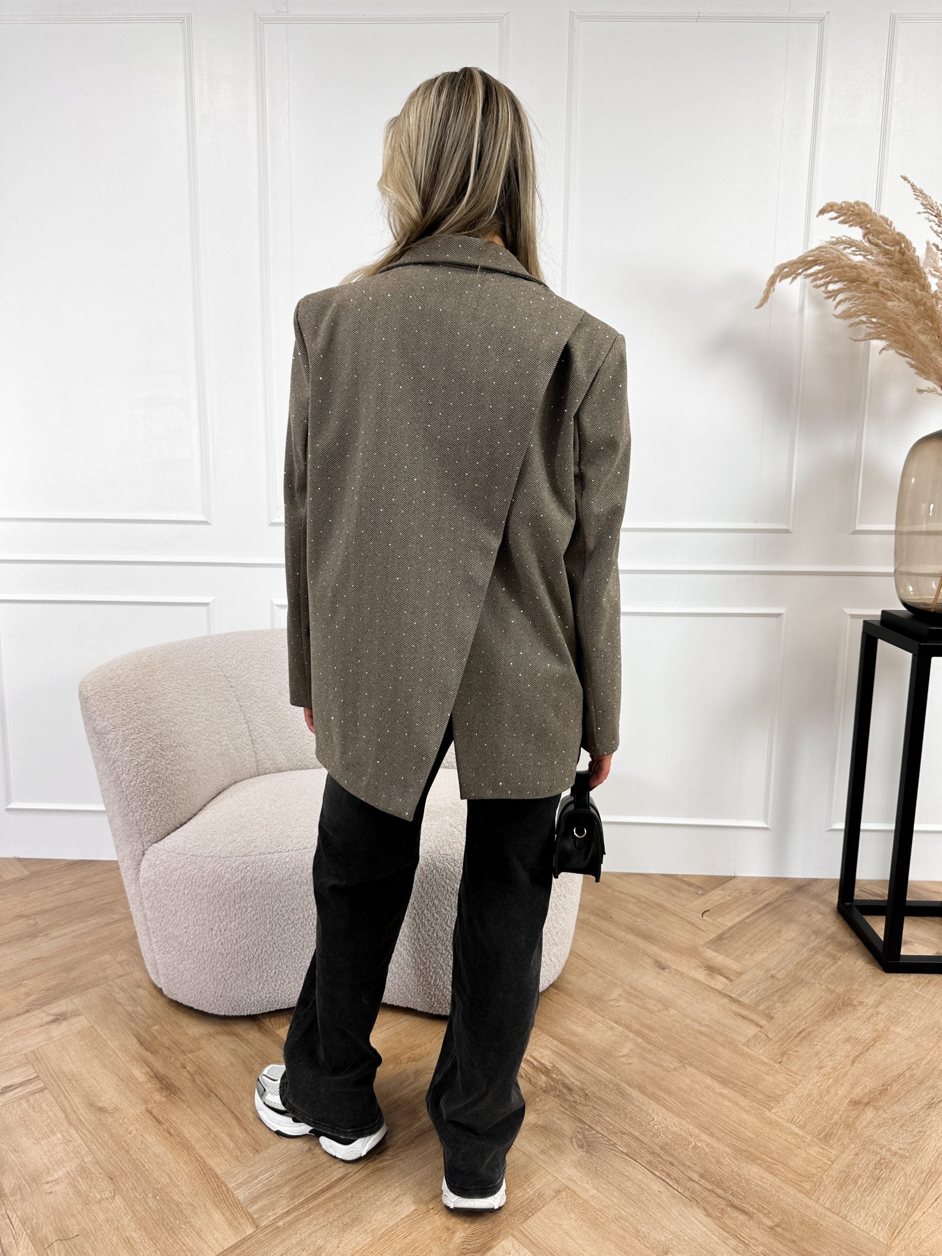 Women’s Asymmetrical Blazer