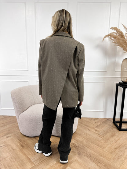 Women’s Asymmetrical Blazer